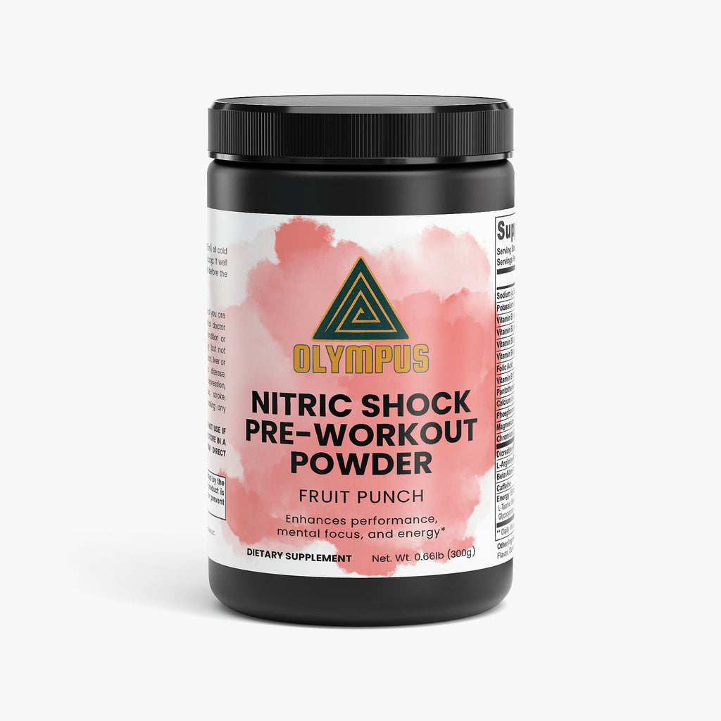 Nitric Shock Pre-Workout Powder (Fruit Punch)