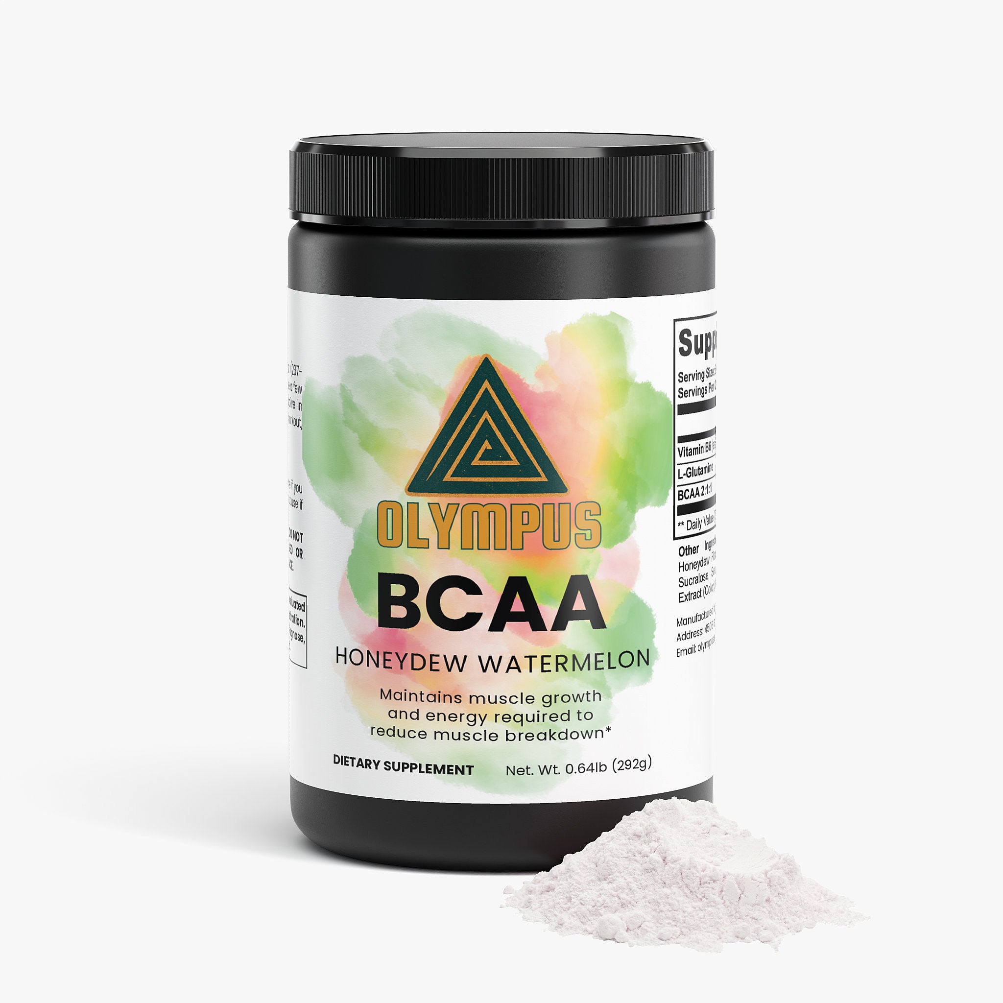BCAA Post Workout Powder (Honeydew/Watermelon)